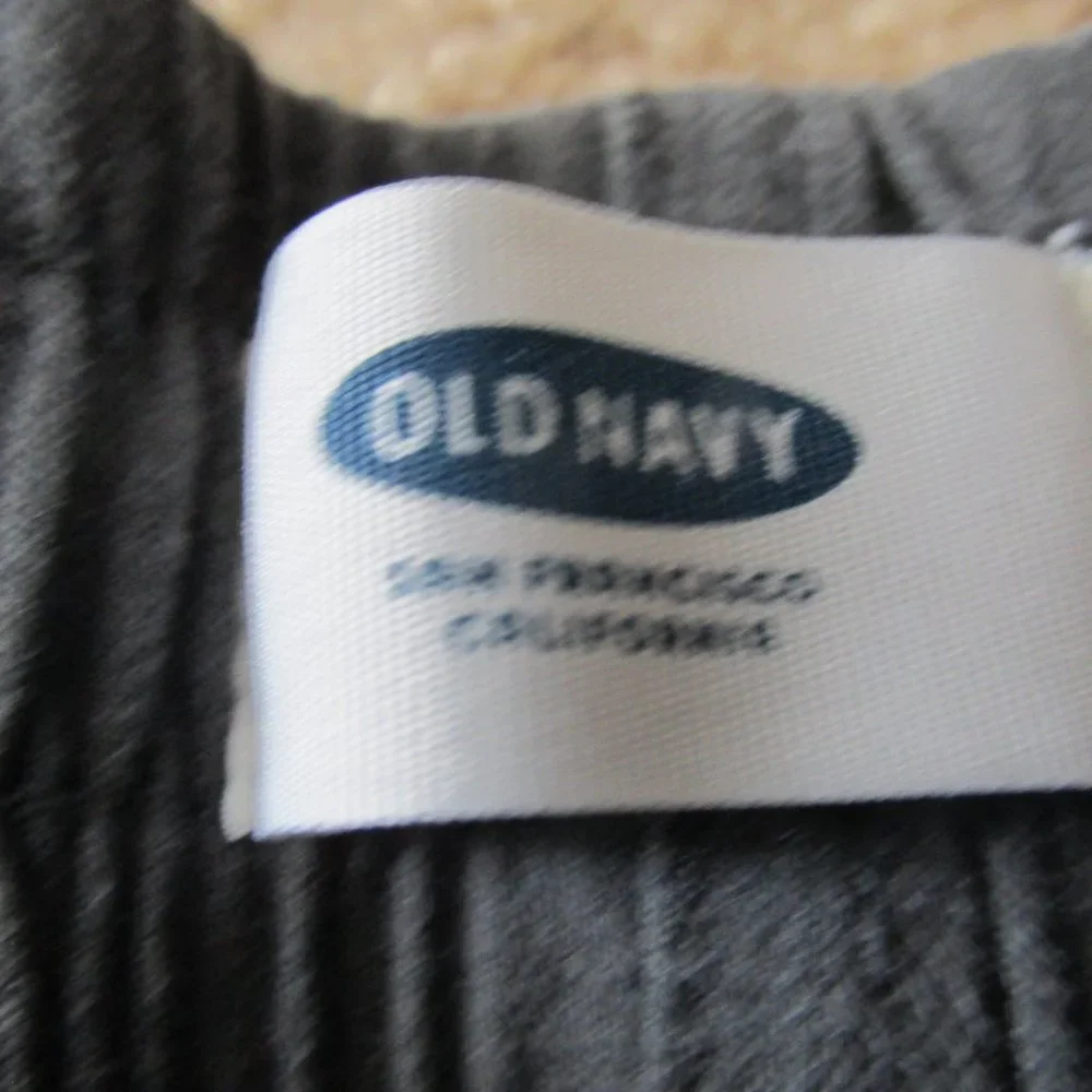 Old Navy Pull‎ On Bermuda Shorts Youth Boys Small SP Dark Gray Elastic Pockets